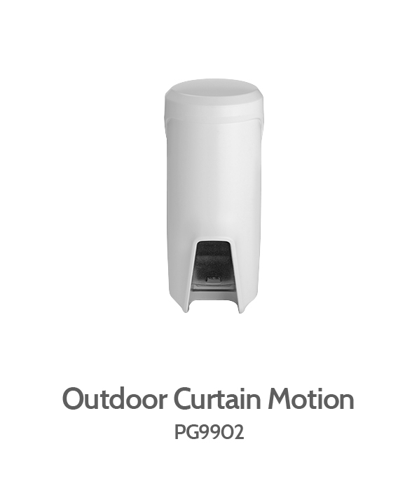 PowerG Outdoor Curtain PIR Detector