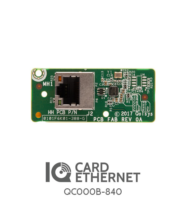 IQ Panel Ethernet Card + Backplate